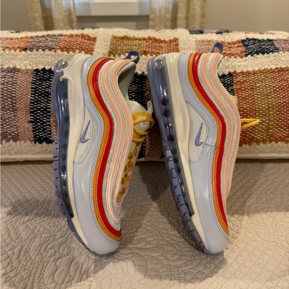 Nike Air Max 97 ‘Grey Light Thistle’ Size 8.5 Women. Excellent Condition - Picture 7 of 9